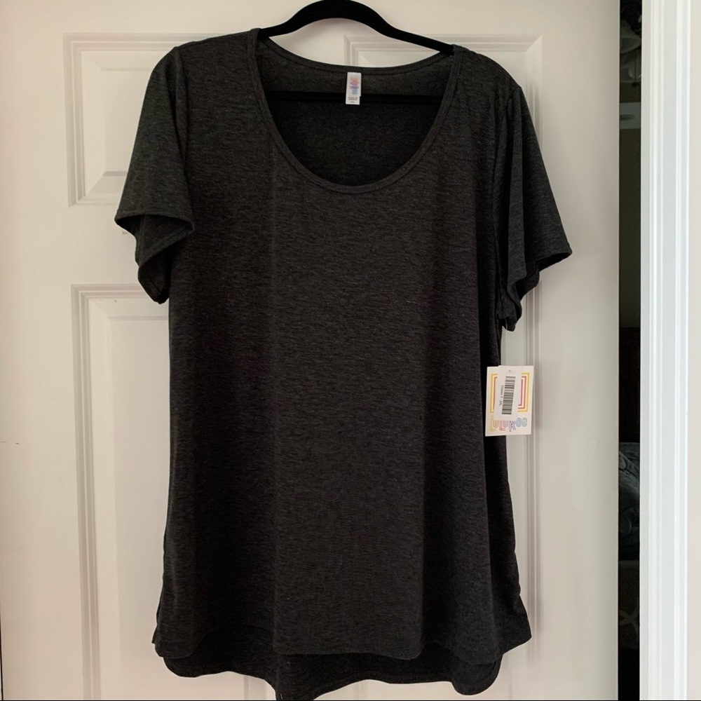 LuLaRoe Charcoal Color Classic T